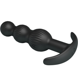 Pretty Love - Vibrateur Anal Sidney 10 Vibrations Noir